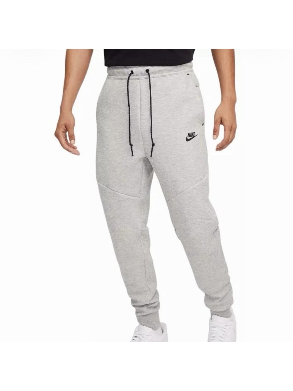 Nike Tech Fleece Joggers Grey Heather/Black  HV0959-063 Men’s Sizes